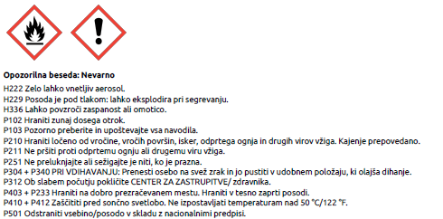 Varnostni list